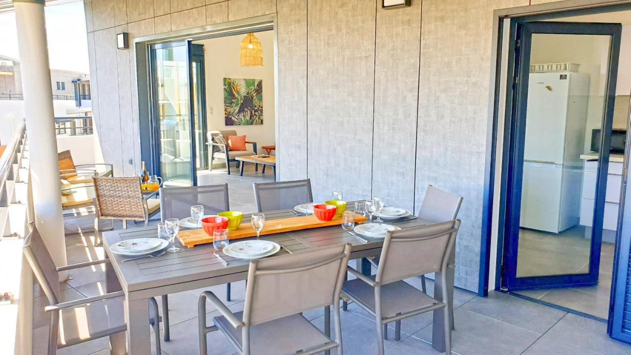 לה סאלין לה ביינס Appartement Etamine, L'Ermitage Les Bains, Proche Du Lagon Pour 6 Personnes מראה חיצוני תמונה